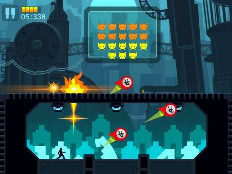 Industrial Invader Legend Gameplay Screenshot